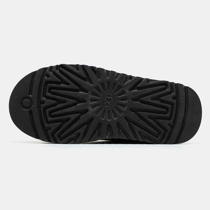 Уггі UGG Tasman Platform All Black Luxe угги осінні/зимові з хутром