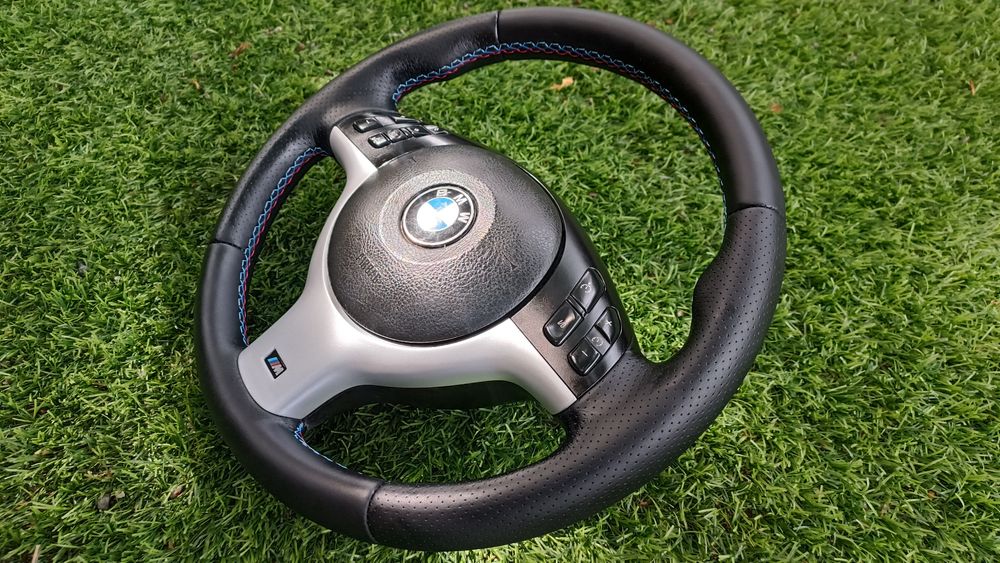 Volante bmw e46 pack m personalizado completamente novo