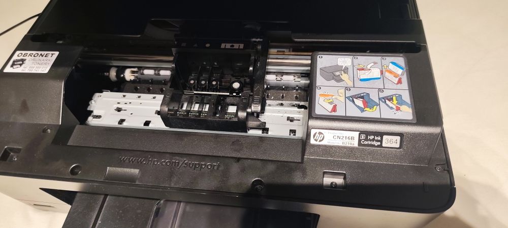 Drukarka HP Photosmart Plus B210a e All in One CN216B  Uszkodzona