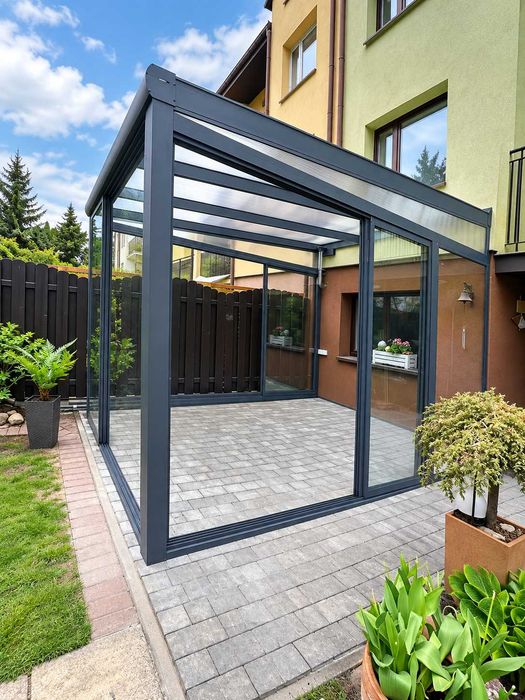 Pergola aluminiowa 4x3 zadaszenie tarasu | Łomianki Dolne
