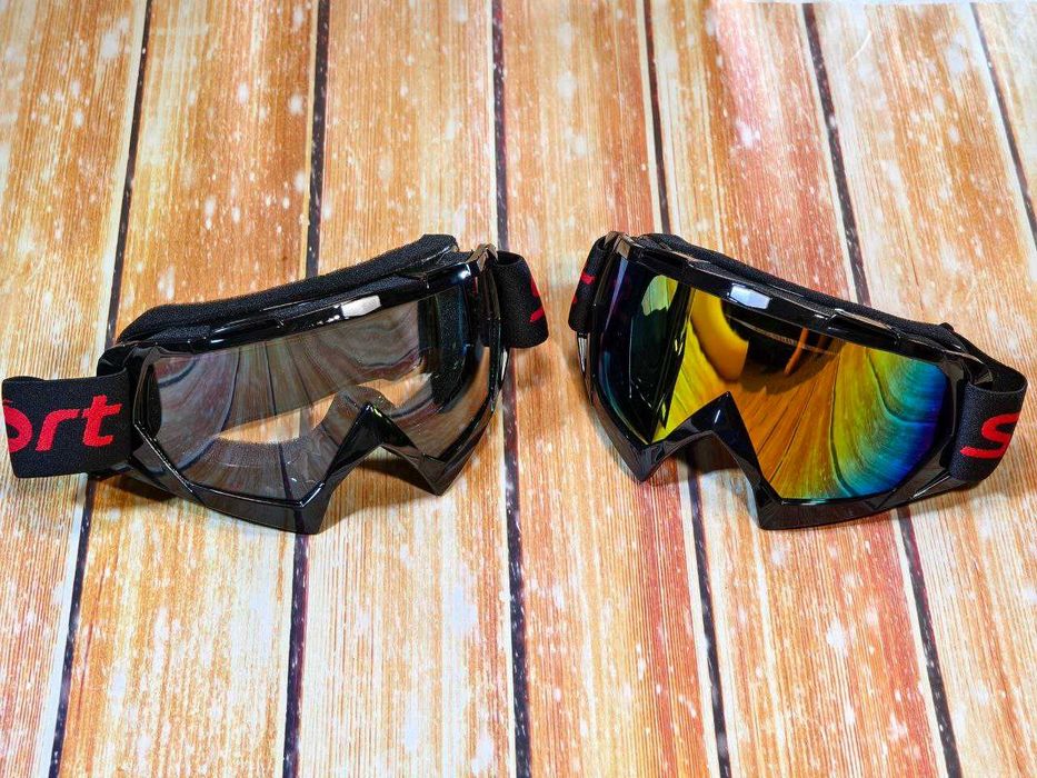 Окуляри зимові, лижні окуляри, очки для сноуборда. Захисна маска