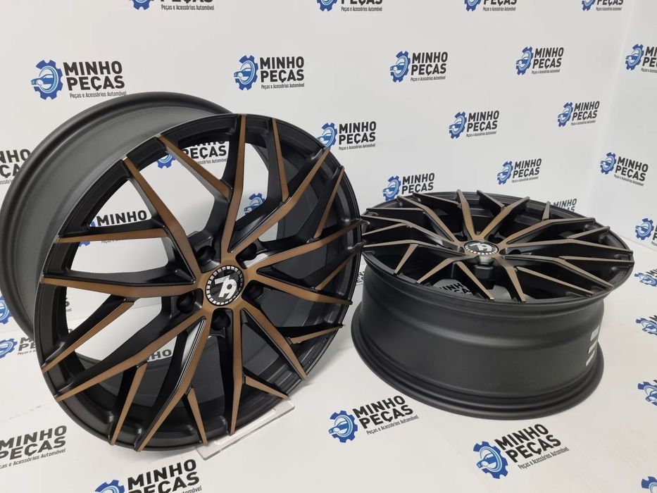 Jantes Seventy9 (SV-C) em 18 (5x120) Black/Bronze