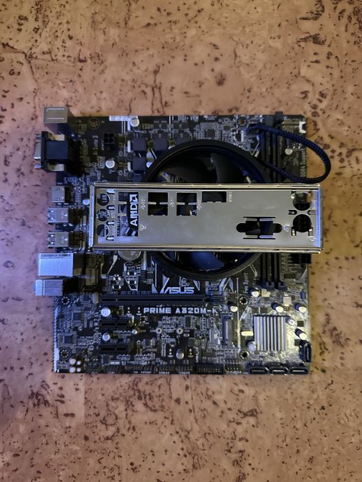 Комплект Ryzen 5 3600 / A320M-K ASUS / Кулер