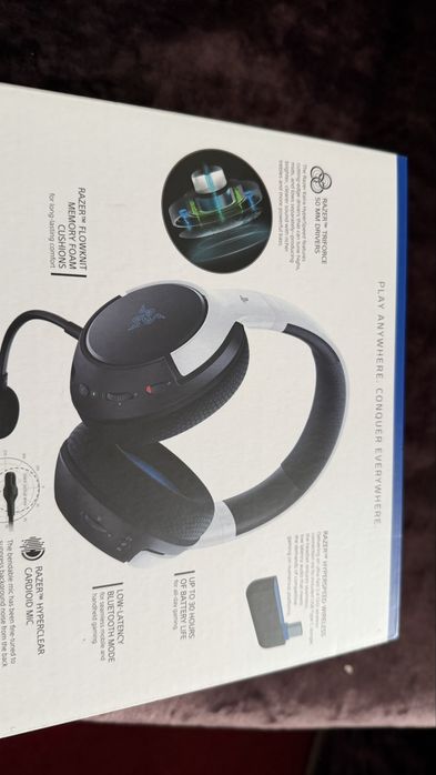 Auscultadores da Razer sem fio