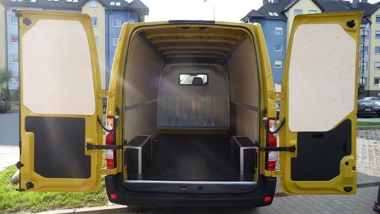 Renault Master L4H3 ochrona przedziału ładunkowego
