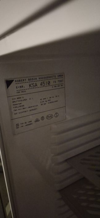 Bosch lodówka absorbcyjna na 230V