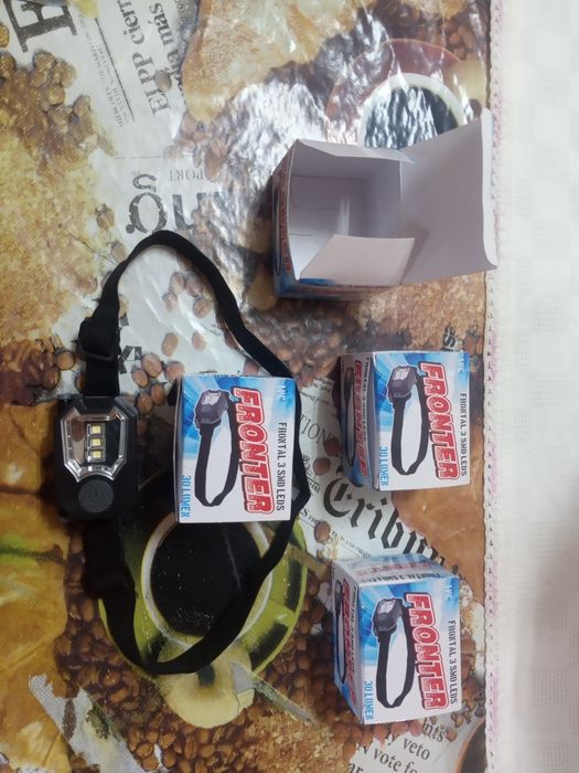 4 Lanternas pequenas para caminhadas / bicicletas