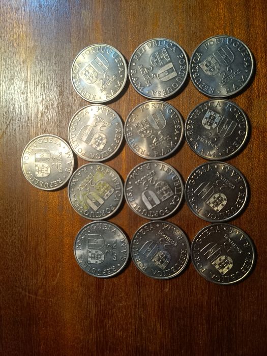 Moedas comemorativas de  25 escudos, 1981 Região Autónoma da Madeira