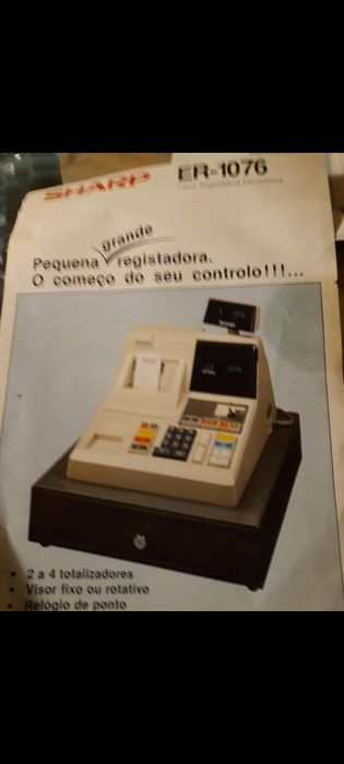 Máquina registadora SHarp