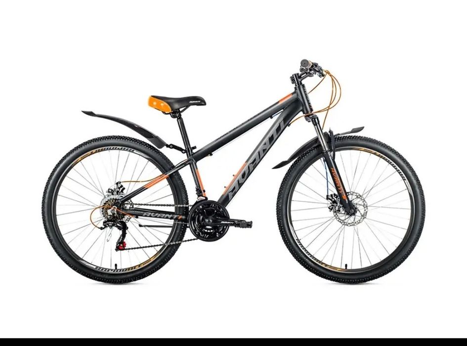 Велосипед MTB алюмінієвий 26 Avanti Premier чорно-жовтогарячий