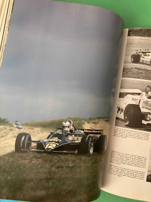 Livro El año automovil 1981/1982 Com muitas fotografias