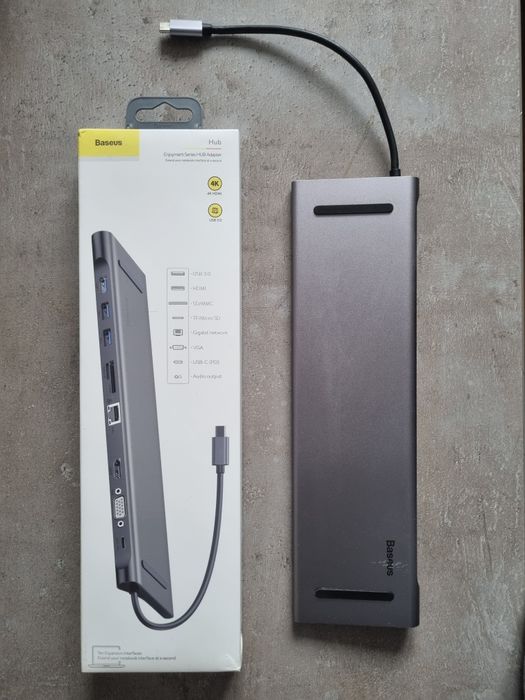 Baseus Hub Adapter 12 w 1 na USB C