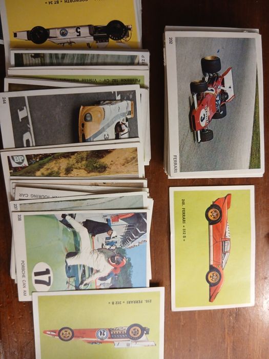 Cromos antigos diversos
