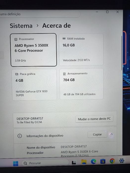 PC Gaming Ryzen 5 Mars Gaming Rgb