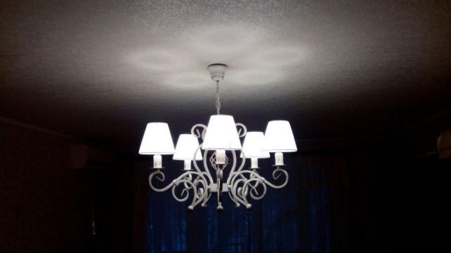 абажур (люстра, бра) плафон из ткани