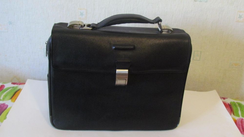 Мужской кожаный портфель, Haagendess. Портфель шкіряний чоловічий