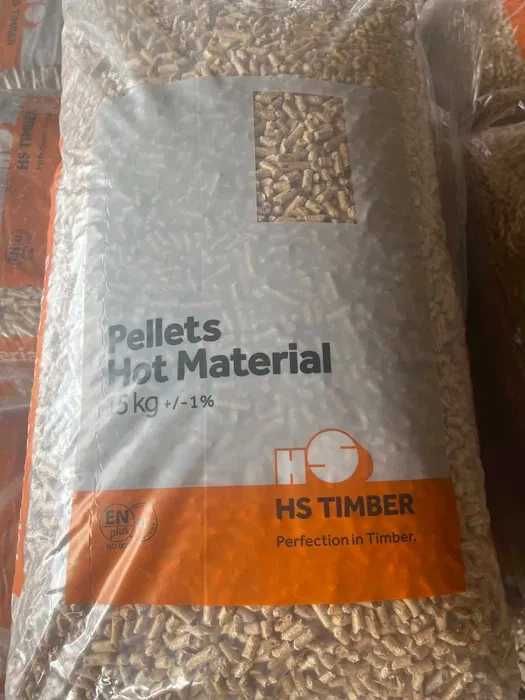Pellet Drzewny A1 HS TIMBER Sosnowy, 975kg paleta