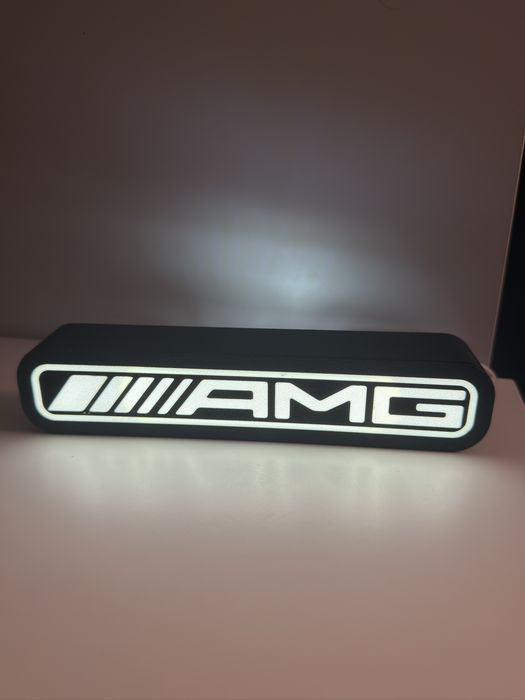 Led AMG kolor bialy