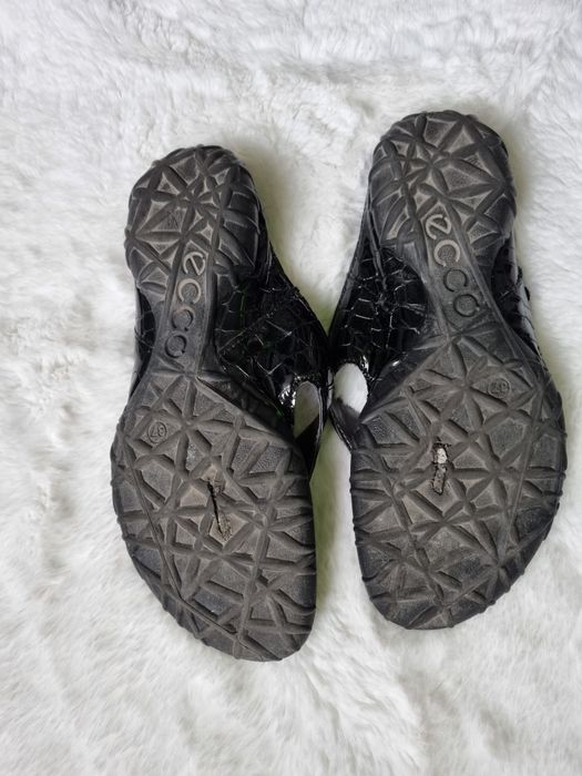 Ecco- japonki skórzane. Rozmiar 36