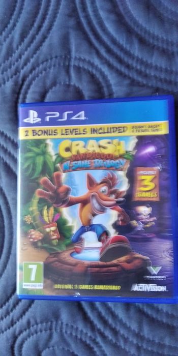 gra crash bandicoot n-sane trilogy ps4