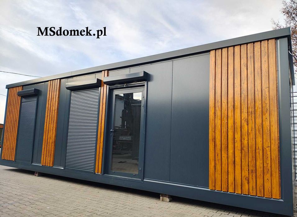 Domek letniskowy mobilny całoroczny wyposażony pod klucz 27m2 Producen