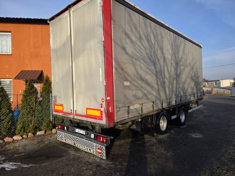 Przyczepa WIELTON  tandem zabudowa WECO