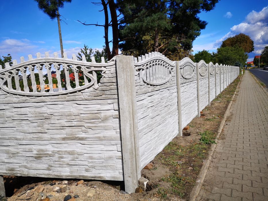 Systemy ogrodzeniowe panelowe, betonowe, furtki, bramy
