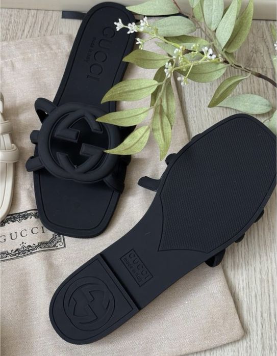 Шльопанці гумові Gucci