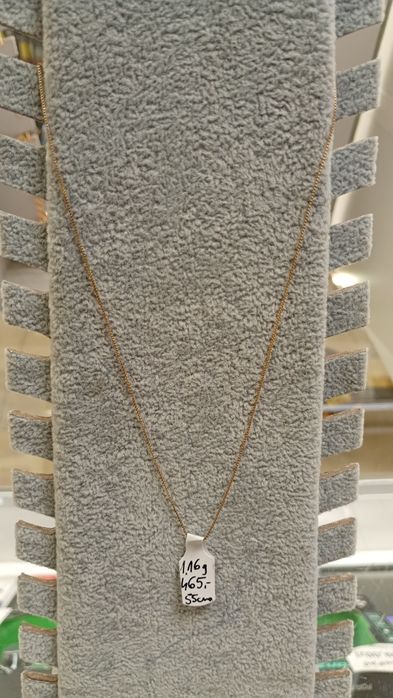 Złoty łańcuszek 1,16g p.585 dł.55cm - Komis MADEJ Dębica