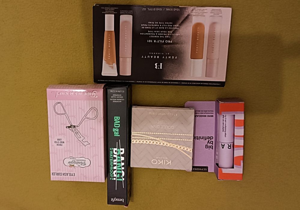 Conjuntos de maquilhagem