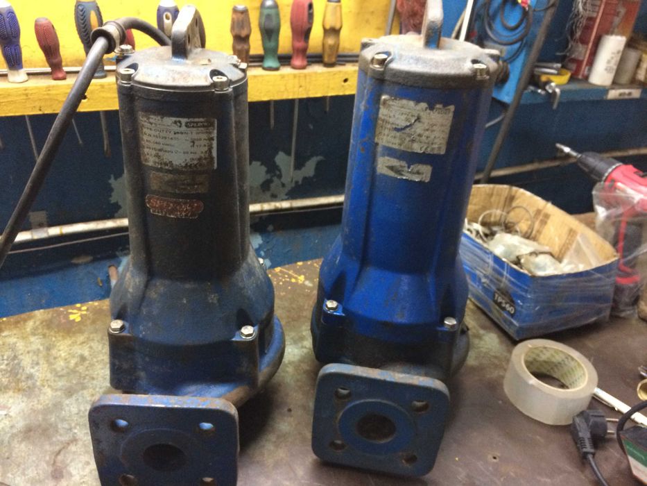 Ремонт занурювальних насосів для стічних вод 380V, 220V