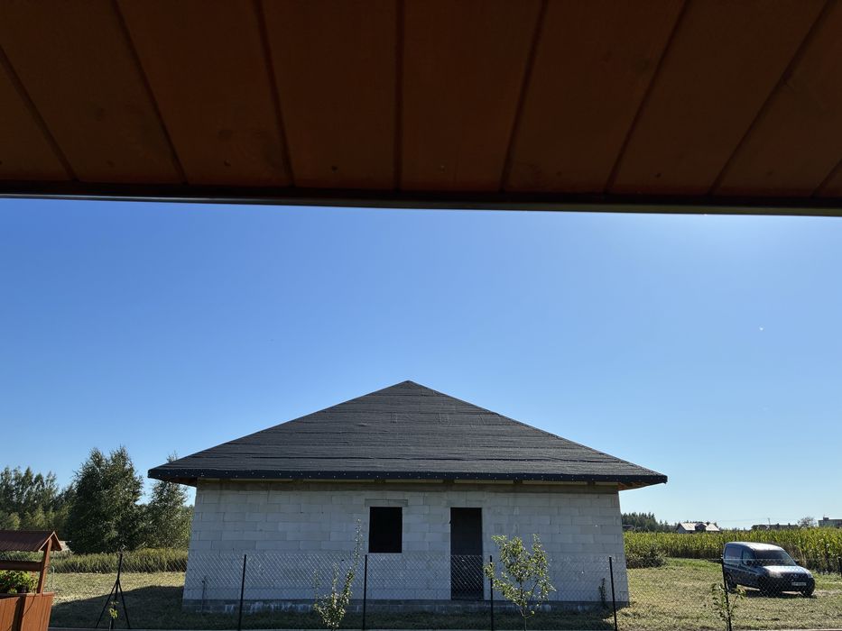 Dom nowy stan surowy otwarty 103m2 sprzedam/zamienie