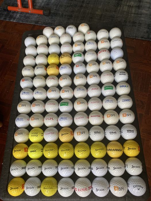 100 Bolas para treino Driving Range + oferta de 12 inesis 100