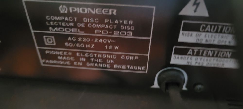 Leitor de CDs Pioneer