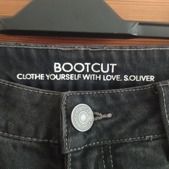 Джинси чорні прямі