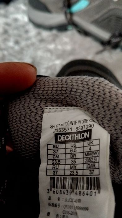 Buty damskie trekkingowe Decathlon