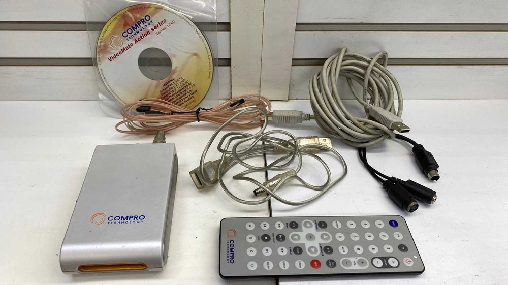 ТВ тюнер compro videomate action fm pal all TV tuner