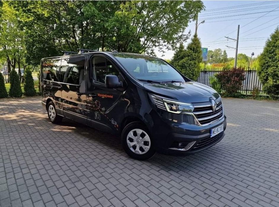 Wynajem busów 9osobowych.Wolne terminy.RenaultTrafic  2023 r
