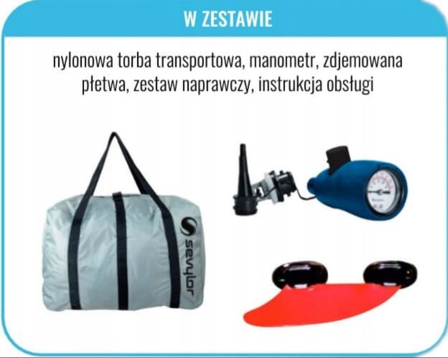 Kajak Sevylor Madison 327 cm 2 miejsc