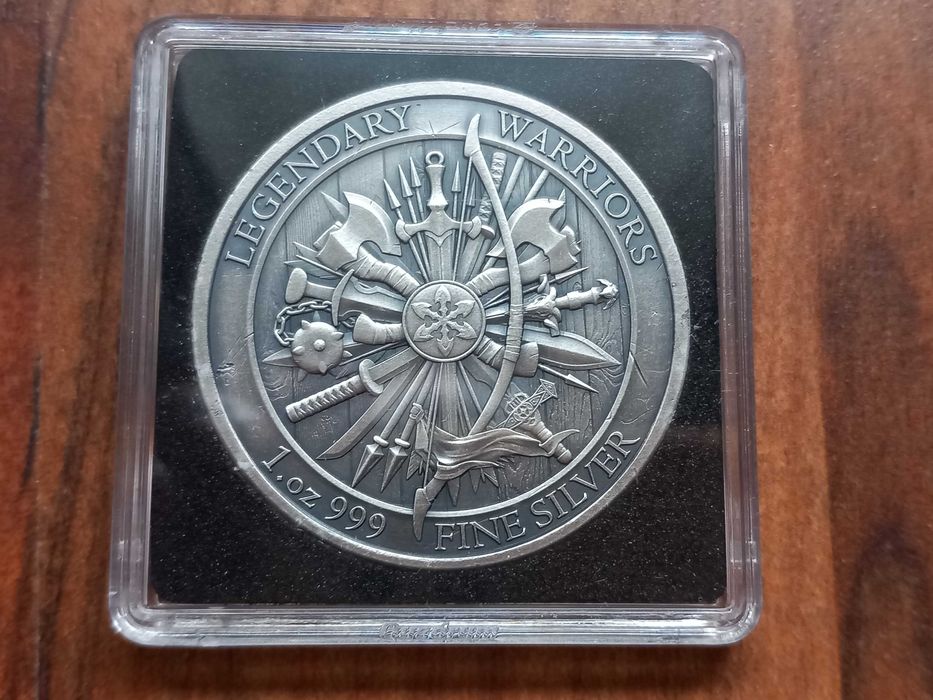 Moeda 1oz "Spartacus" - Apenas 500 Exemplares