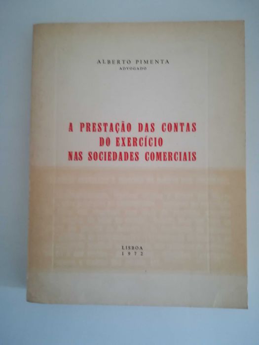 livro - A prestação das contas do exercício