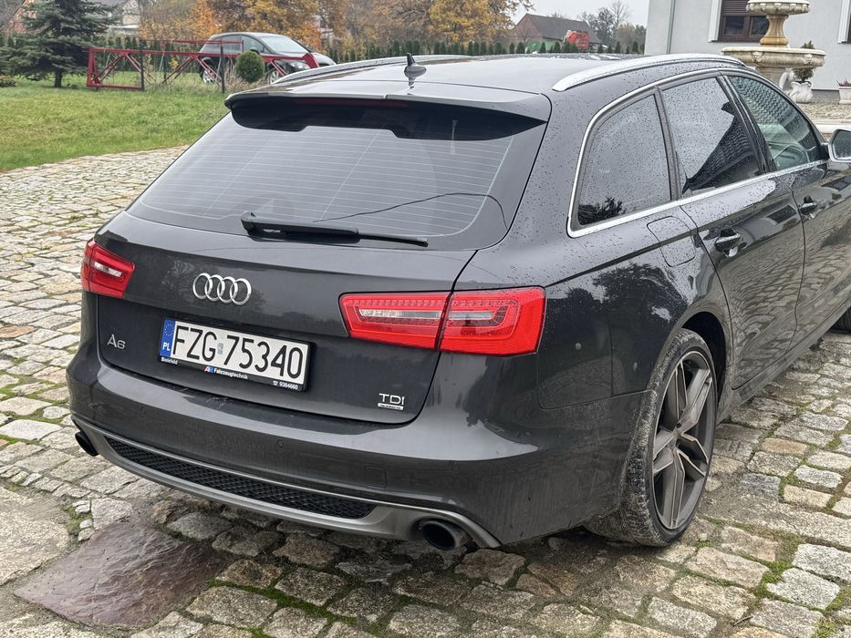 Audi a6 c7 3.0 tdi sline quattro dociągi panorama przelot