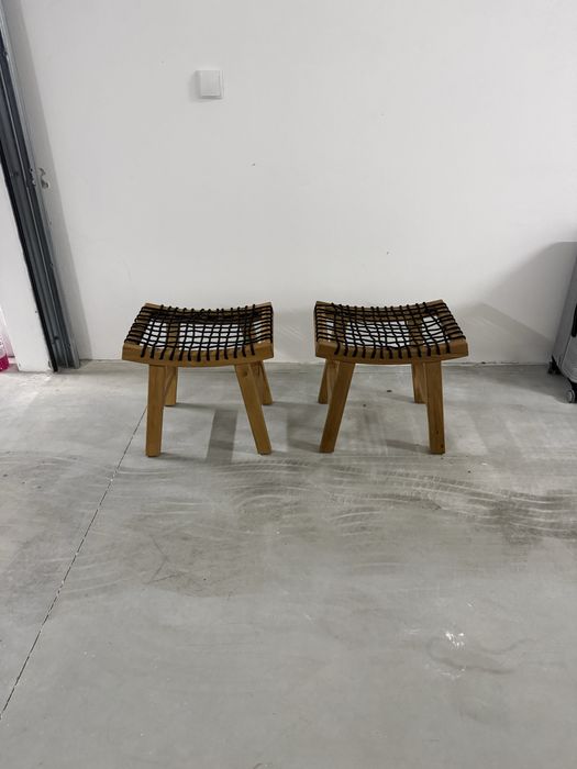 2 bancos Stackholmen Ikea como novos