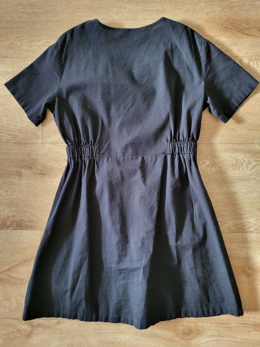 H&M 158 sukienka czarna bawełna