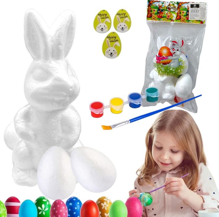 Zajączek dekoracja wielkanoc zabawka