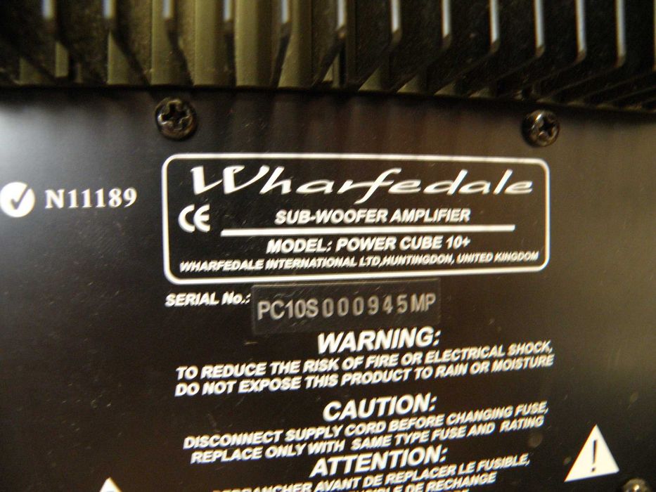 Subwoofer Wharfedale POWER CUBE 10A