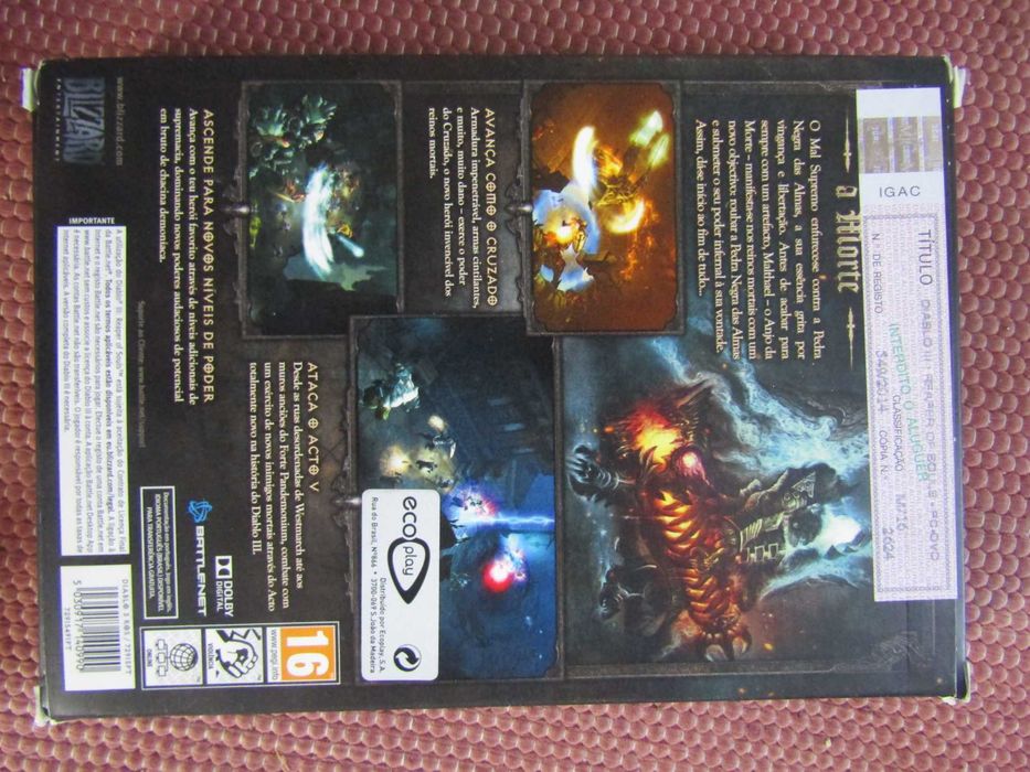 Jogo PC Diablo Reaper of Souls