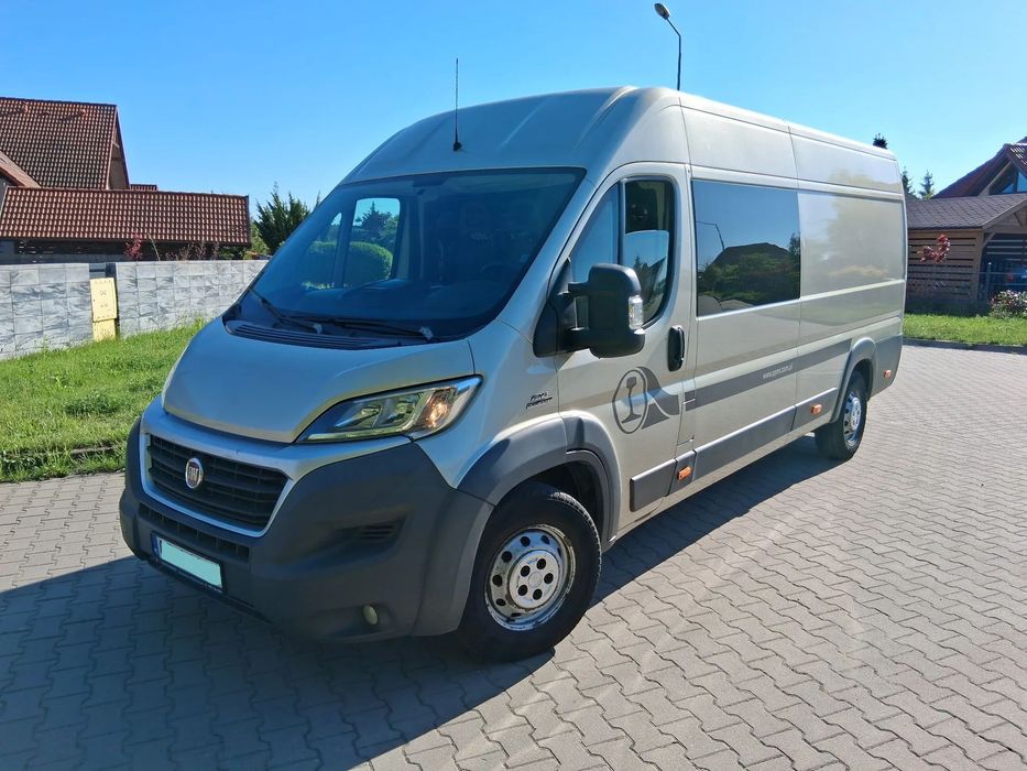 Fiat Ducato  2.3 Multijet 130 KM 2014 Rok PL.Salon, 7-Osób, Brygadówka, Fak.Vat 23%