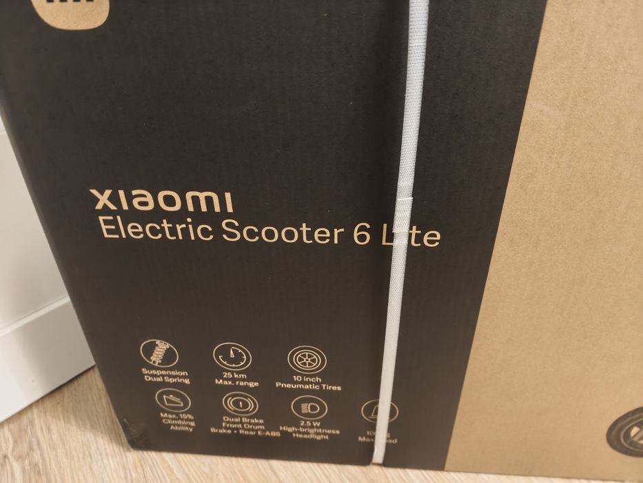 Xiaomi Electric Scooter 6 Lite – NOWA, fabrycznie zapakowana