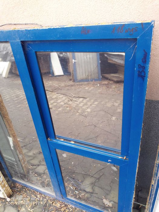 Okna drzwi aluminiowe / plastikowe
